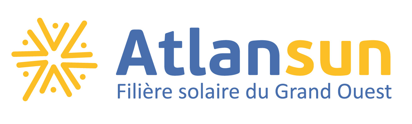 Logo d’Atlansun, filière solaire du Grand Ouest